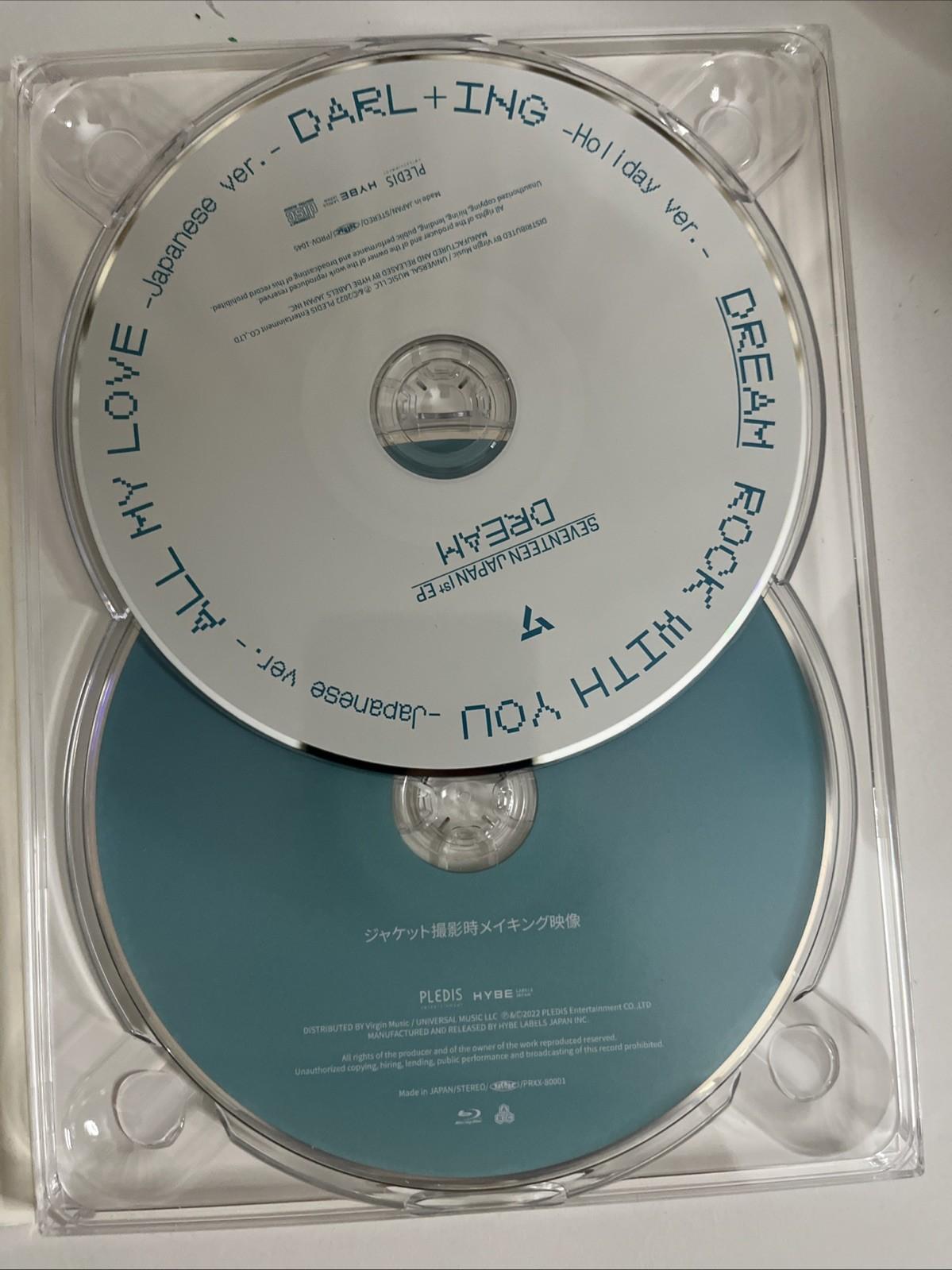 Seventeen – Dream (CD + Blu-ray, 2022) Japan 2-Discs Limited Edition PROV-1045
