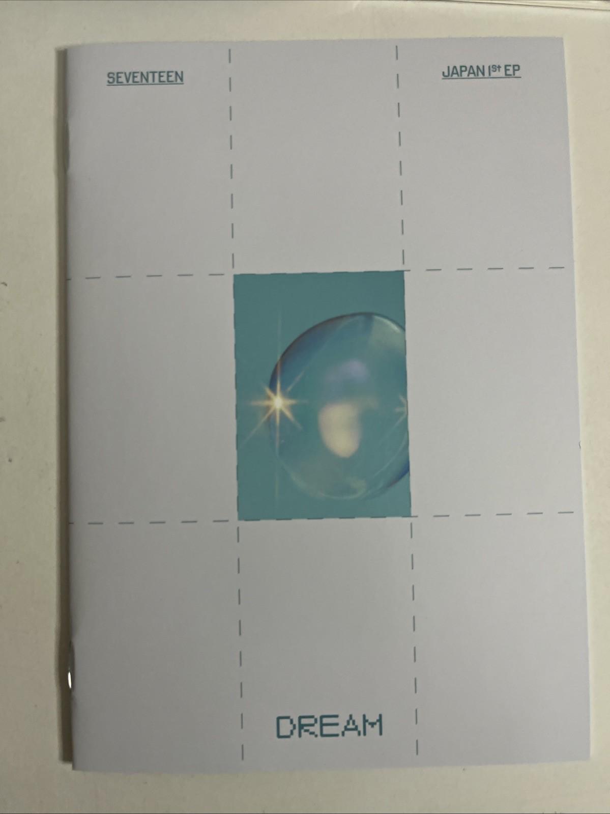 Seventeen – Dream (CD + Blu-ray, 2022) Japan 2-Discs Limited Edition PROV-1045