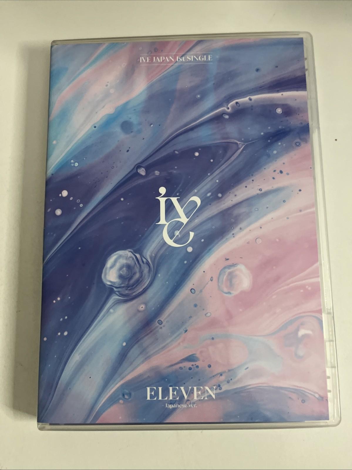 Ive – Eleven (Japanese Version) (CD + Blu-ray, 2022) Japan 2-Discs KSCL-3392
