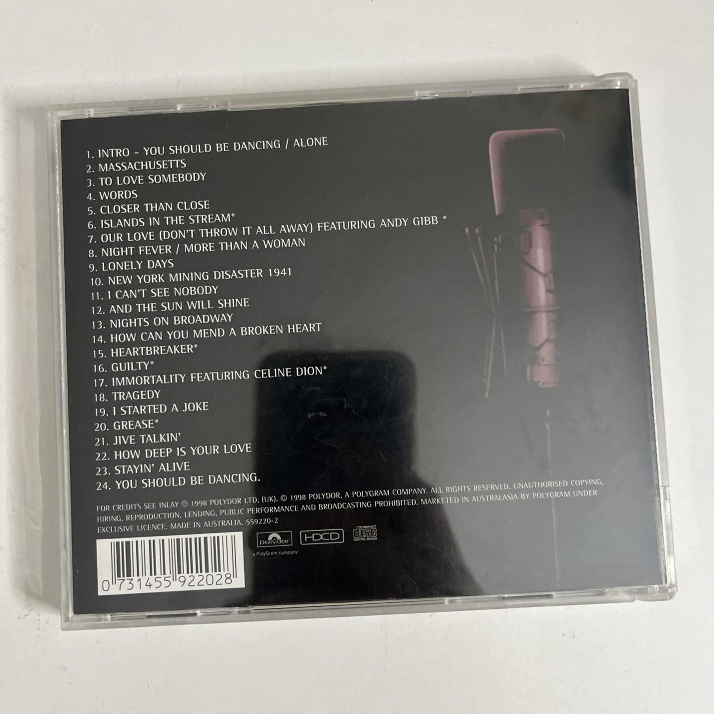 Bee Gees – One Night Only (CD, 1998) Australia 559 220-2