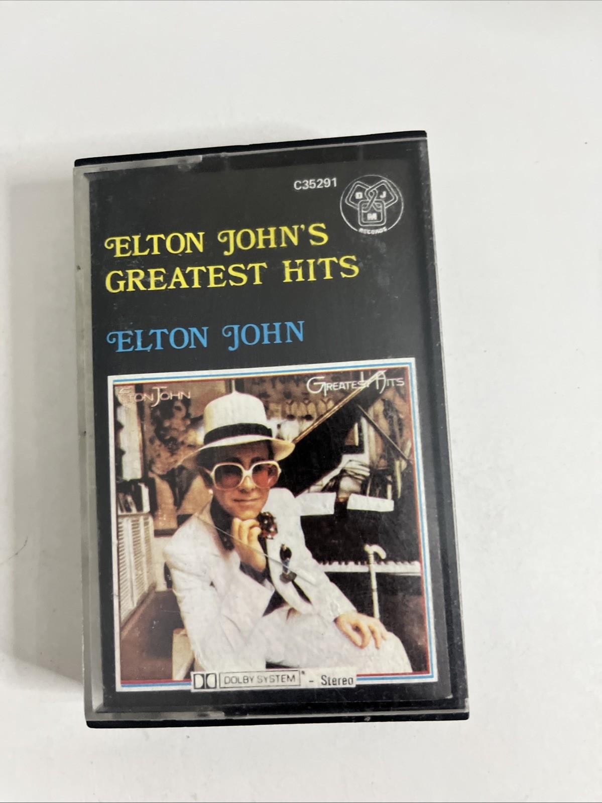 Elton John – Elton John's Greatest Hits (Cassette, 1974) Australia C35291