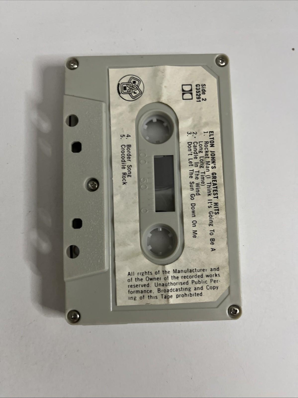 Elton John – Elton John's Greatest Hits (Cassette, 1974) Australia C35291