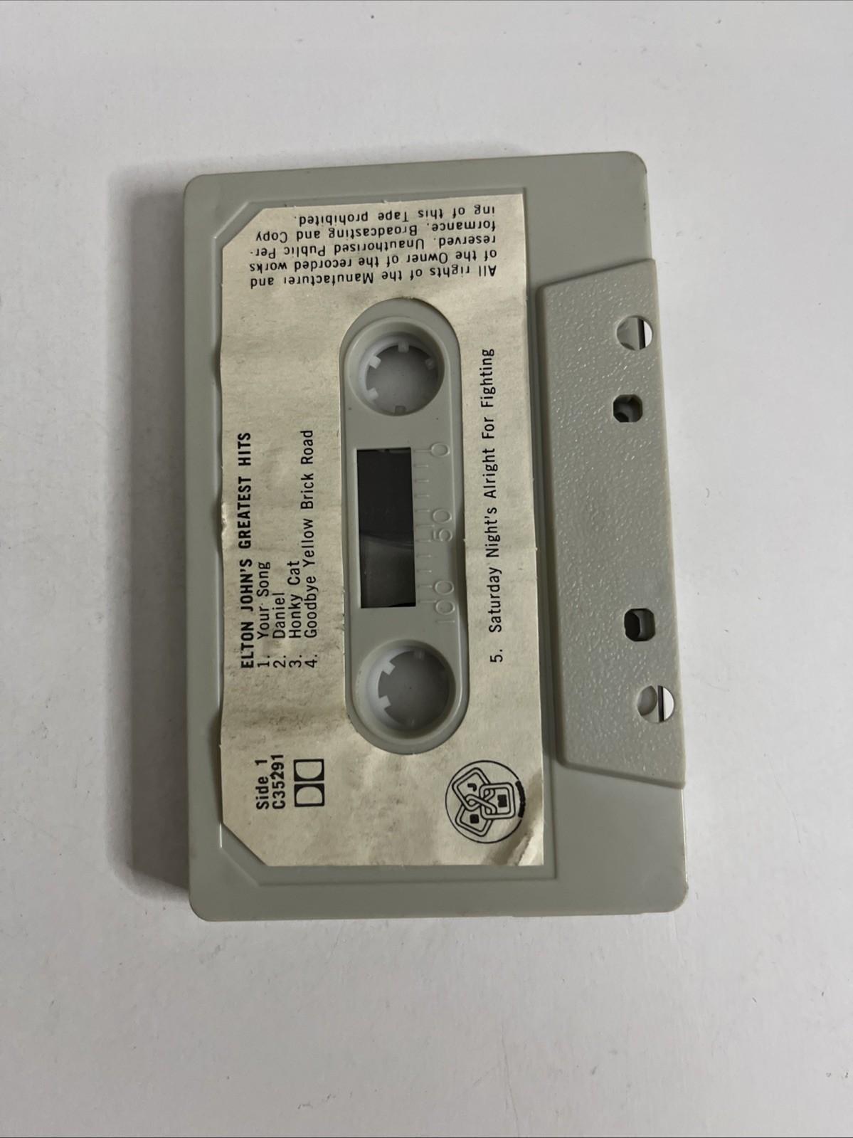 Elton John – Elton John's Greatest Hits (Cassette, 1974) Australia C35291