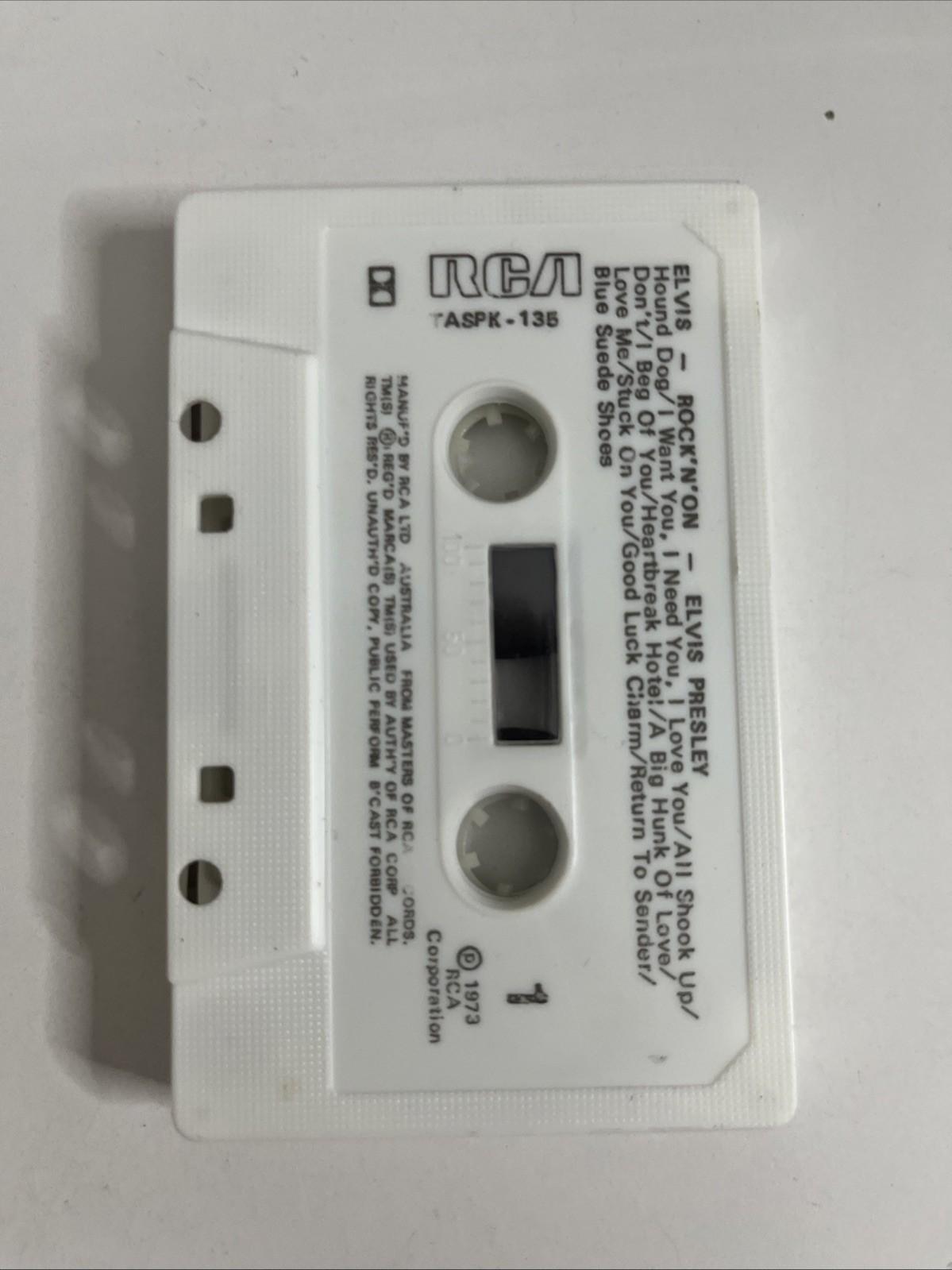 Elvis Presley – Elvis - Rock 'N' On (Cassette, 1973) Australia TASPK-135