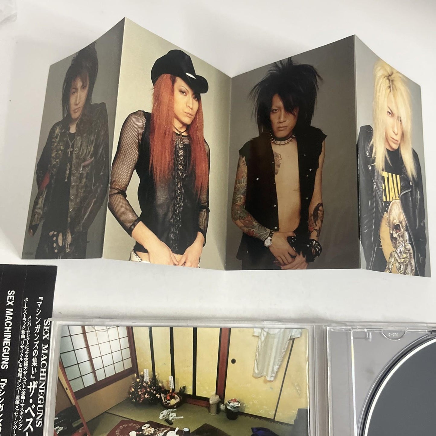Sex Machineguns – 「マシンガンズの集い」ザ・ベスト  (CD, 2003) Japan Obi TOCT-25063