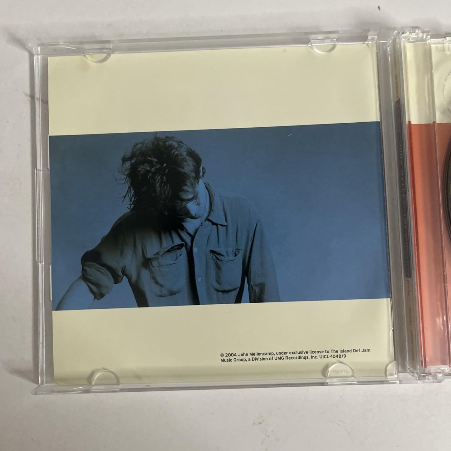 John Cougar Mellencamp – Words & Music:  Greatest Hits (CD, 2004) Japan Obi