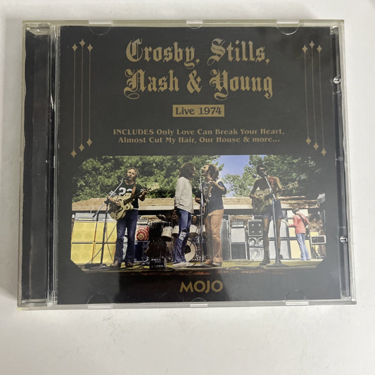 Crosby, Stills, Nash & Young – Live 1974 (CD, 2014) UK September 2014