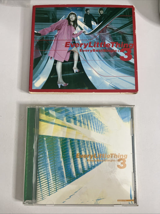 Every Little Thing – Every Best Single + 3 (CD, 1999) Japan AVCD-11714