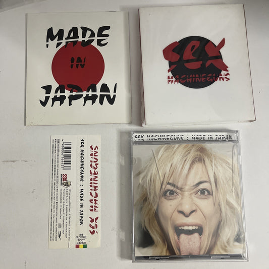 Sex Machineguns – Made In Japan (CD, 1999) Japan Obi TOCT-24258