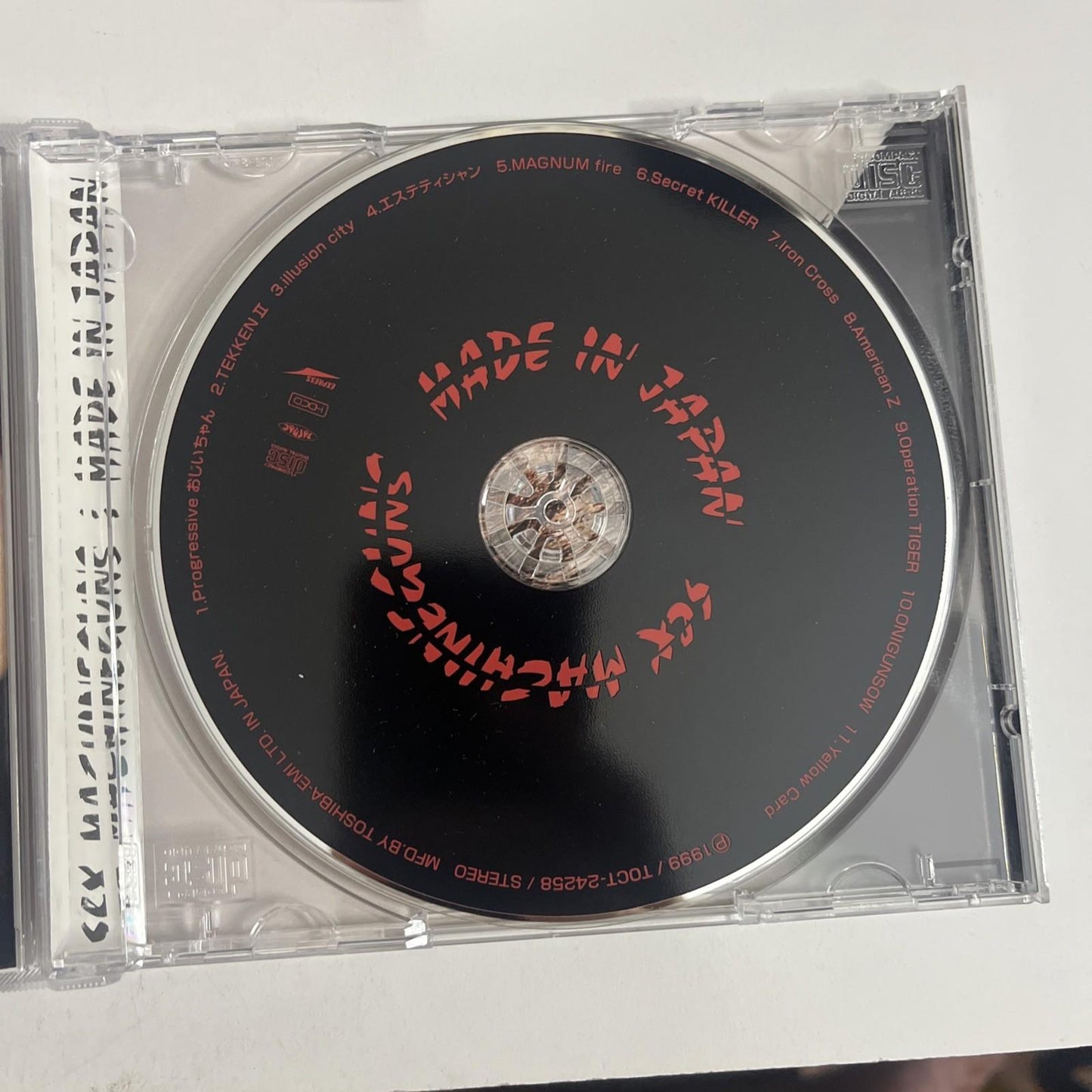 Sex Machineguns – Made In Japan (CD, 1999) Japan Obi TOCT-24258