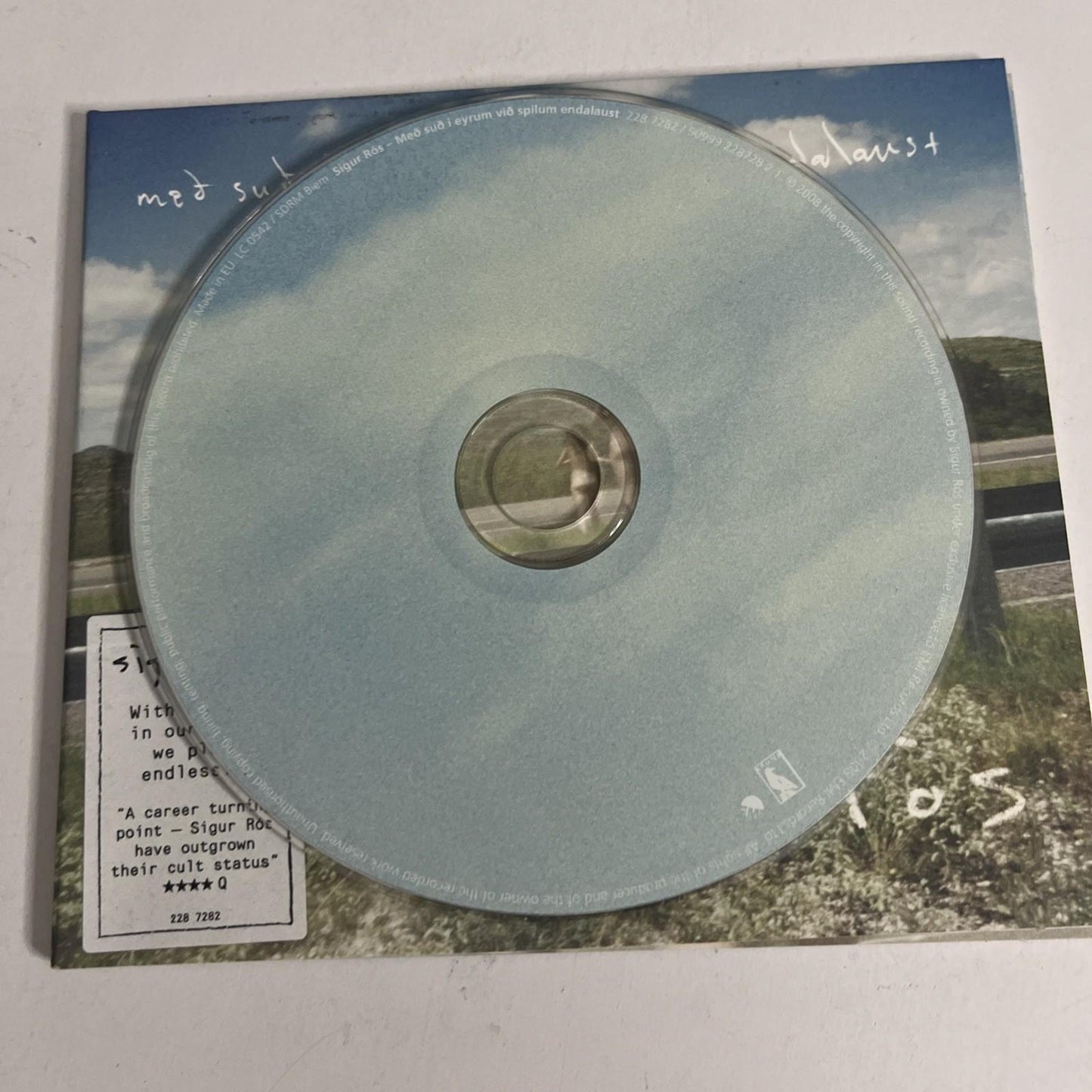 Sigur Rós – Með Suð Í Eyrum Við Spilum Endalaust (CD, 2008) Digipak 228 7282