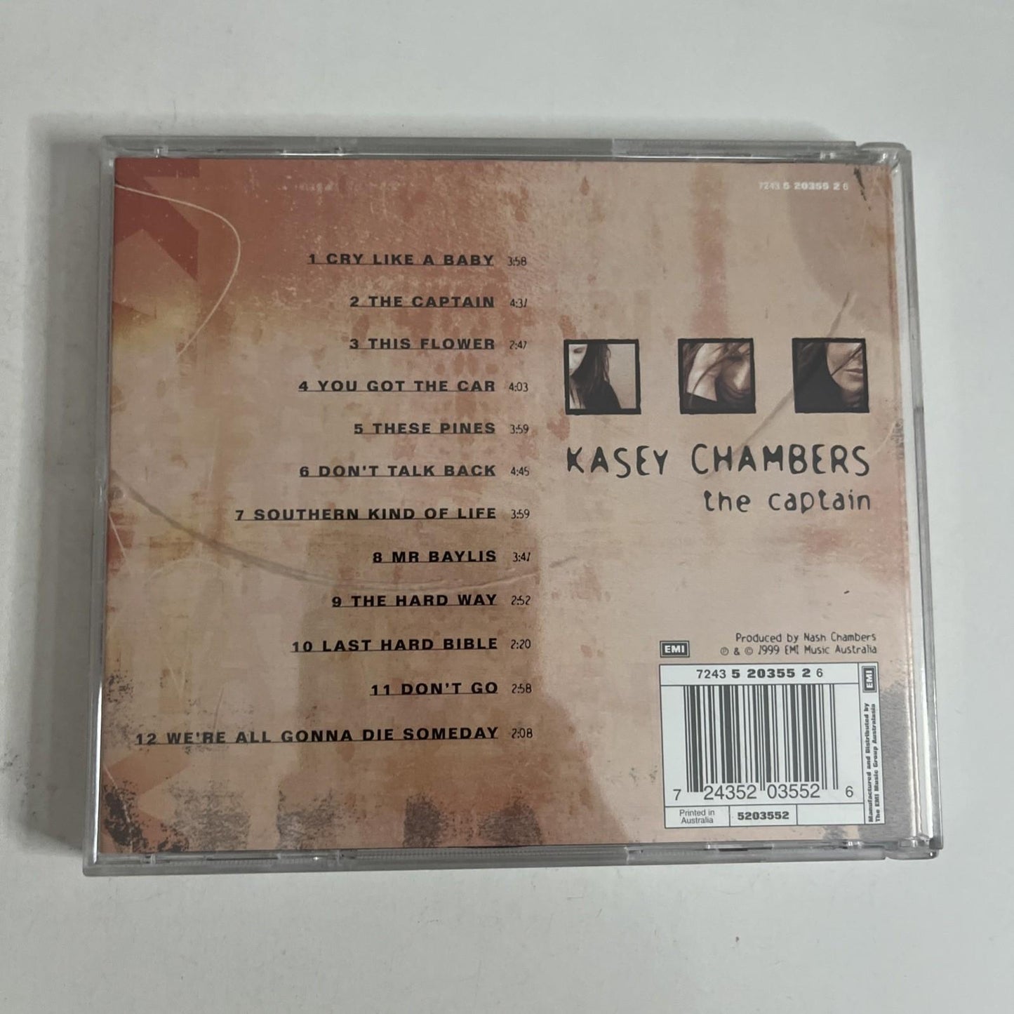 Kasey Chambers – The Captain (CD, 1999) Australia 7243 5 20355 2 6