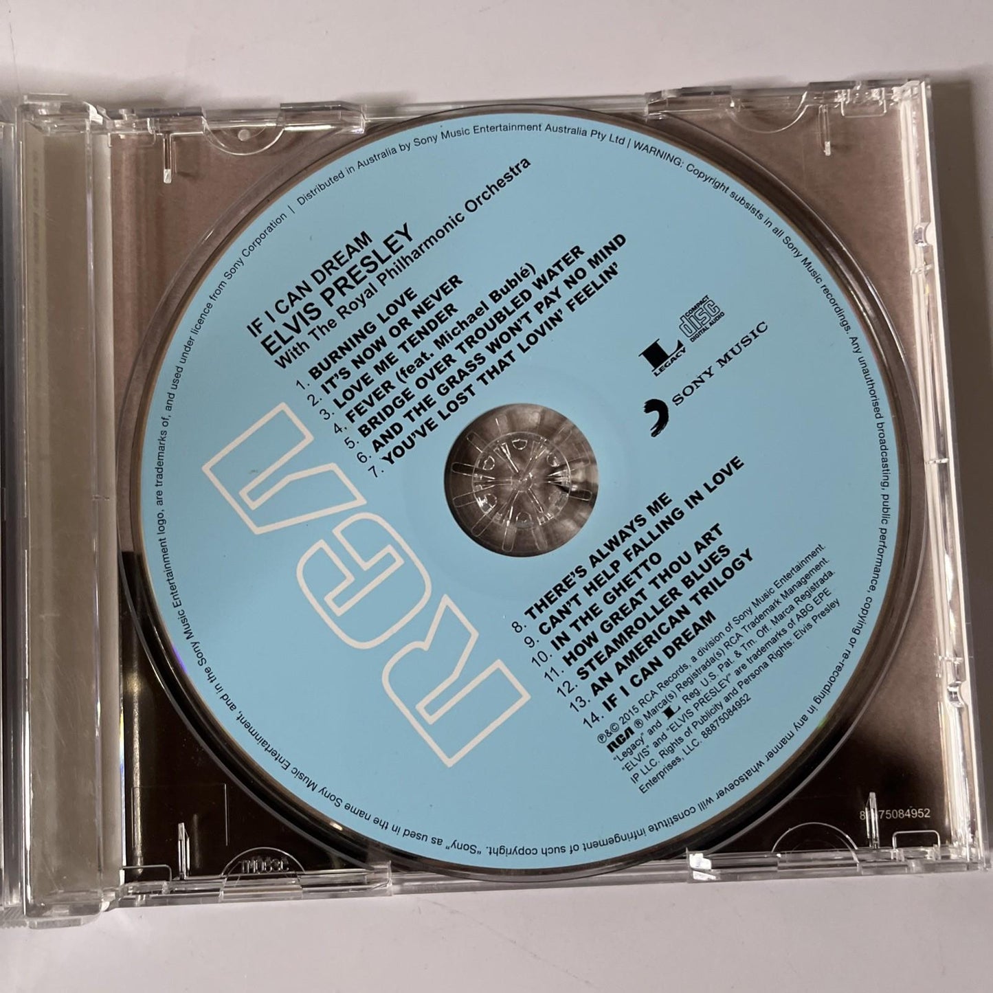 Elvis Presley, Royal Philharmonic Orchestra – If I Can Dream (CD, 2015)