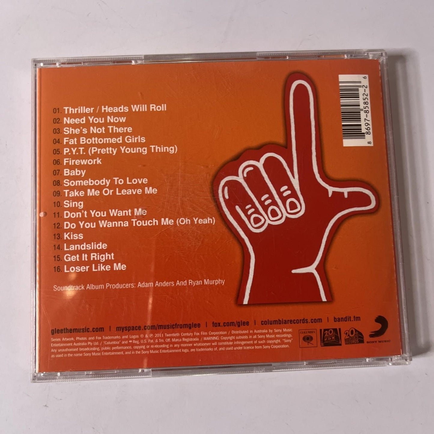 Glee Cast – Glee: The Music, Volume 5 (CD, 2011) Australia 88697 85852 2
