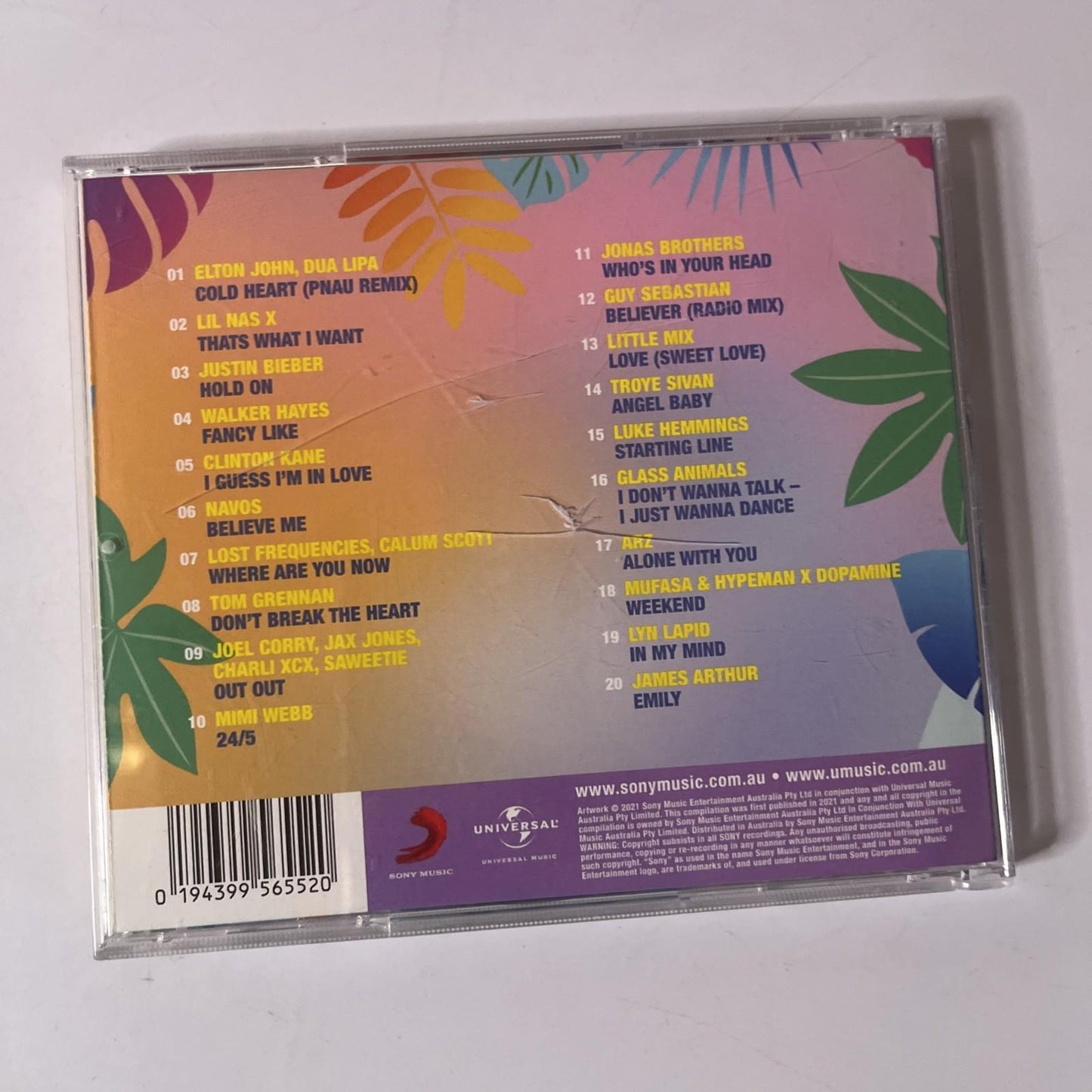 Various – So Fresh: The Hits of Summer 2022 (CD, 2021) Australia 19439956552