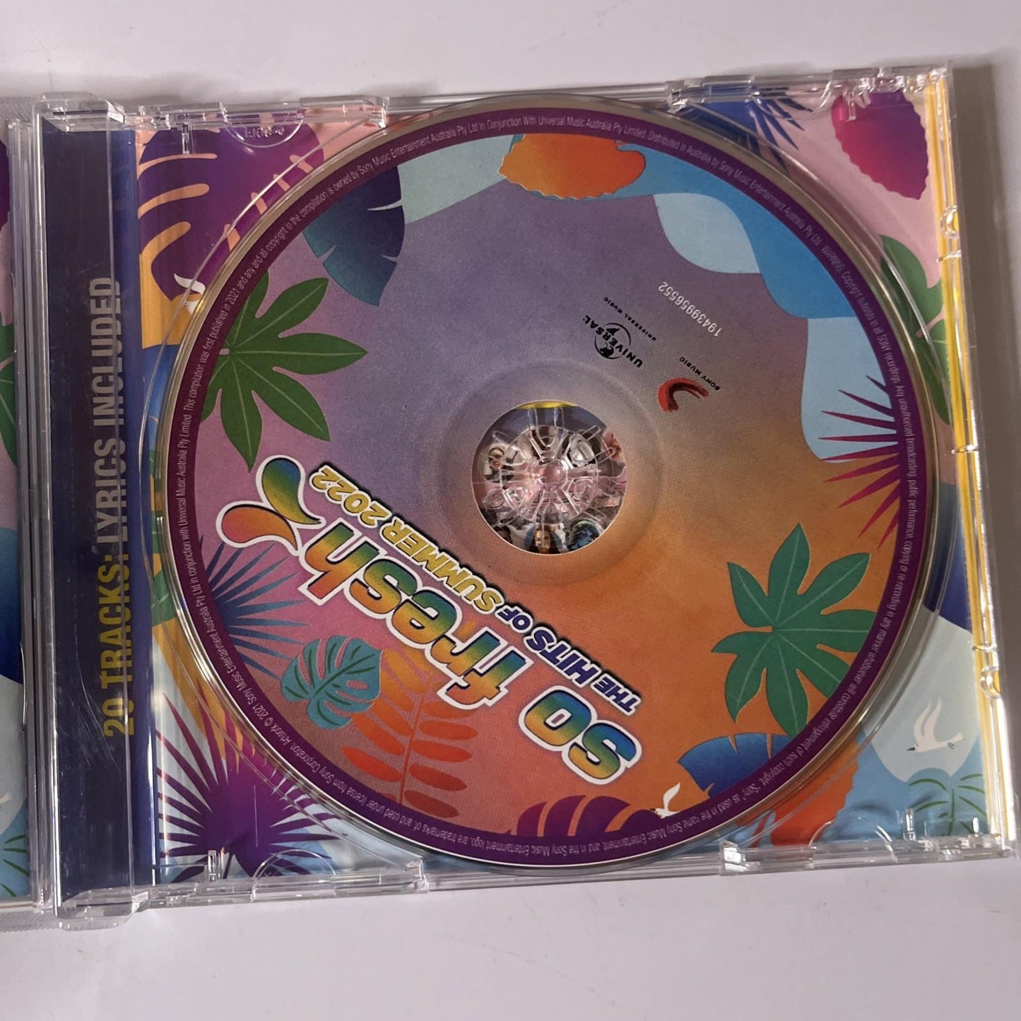 Various – So Fresh: The Hits of Summer 2022 (CD, 2021) Australia 19439956552