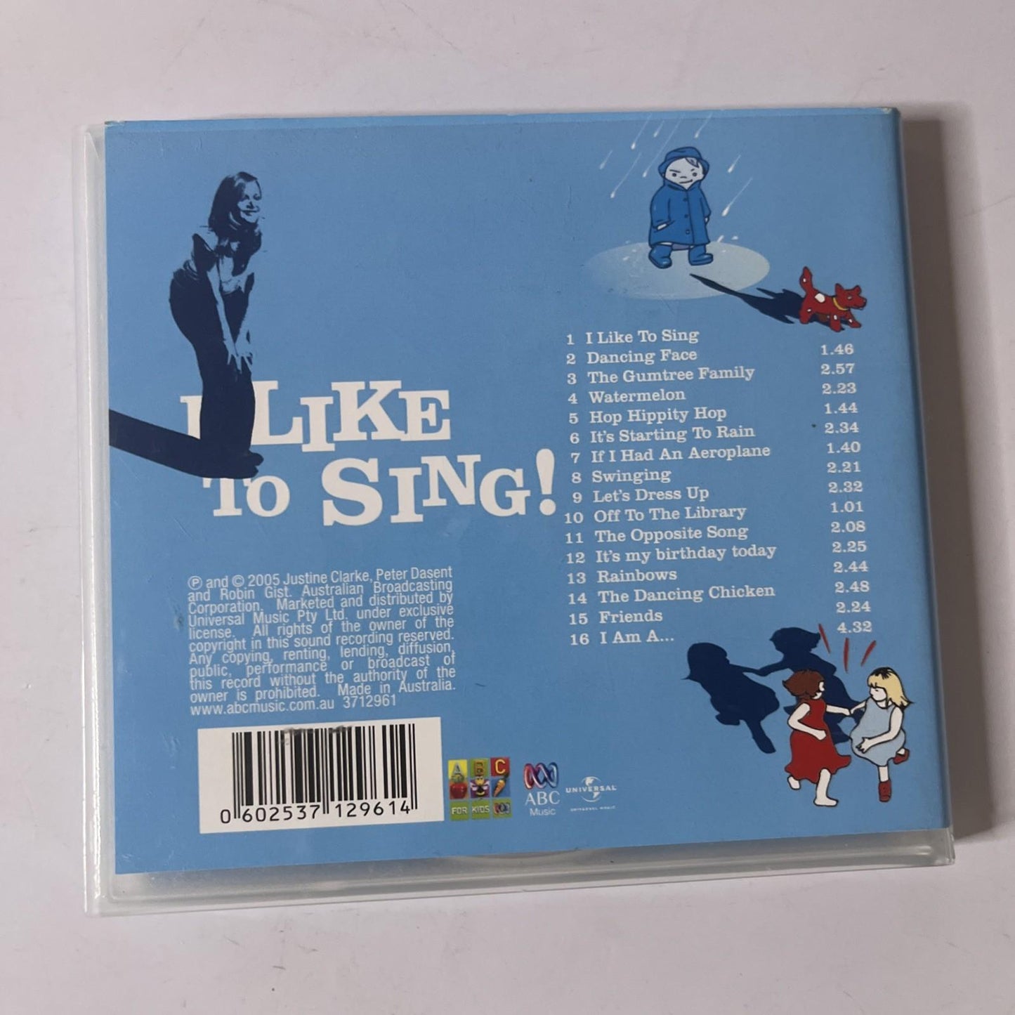 Justine Clarke – I Like To Sing! (CD, 2005) Australasia 301253-2