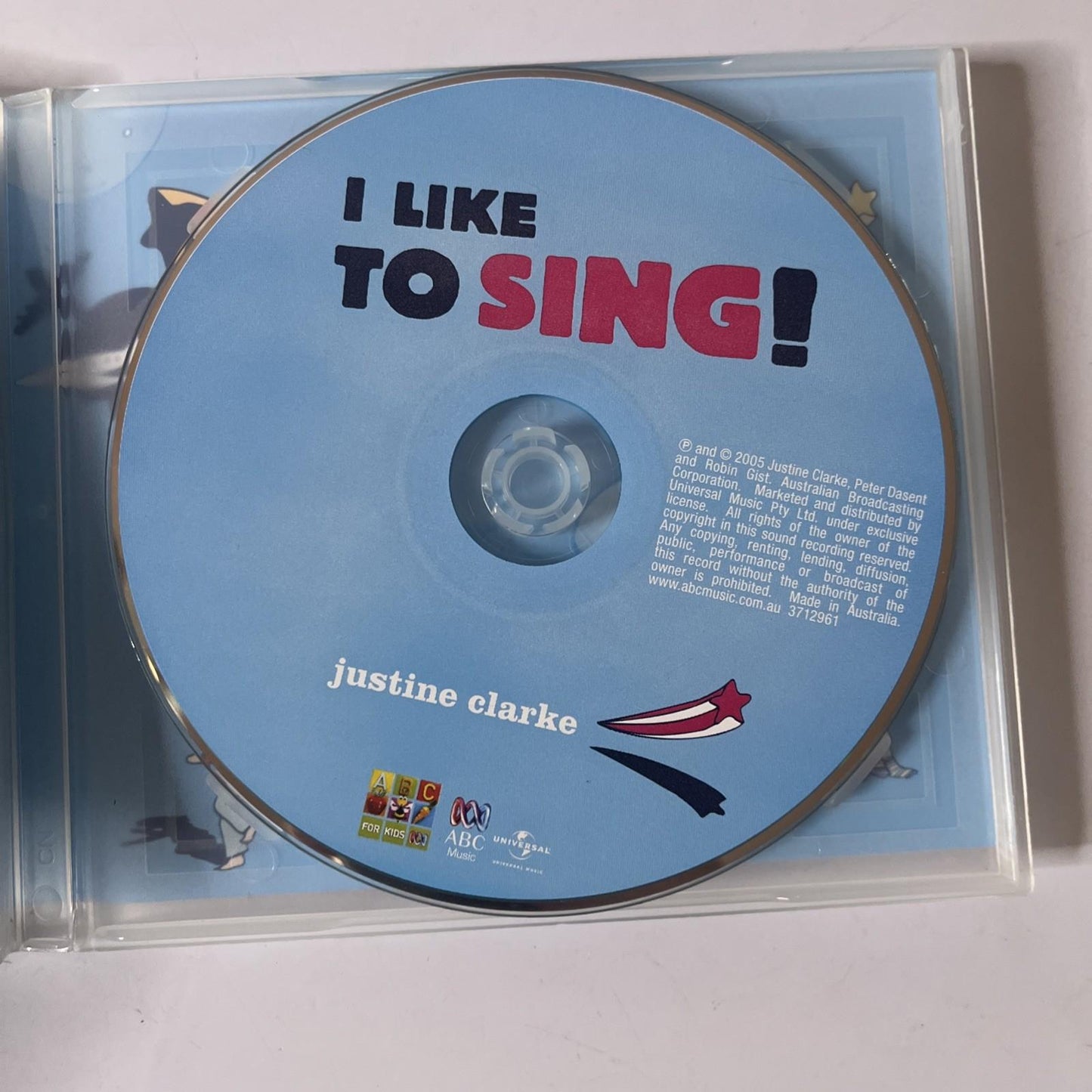 Justine Clarke – I Like To Sing! (CD, 2005) Australasia 301253-2