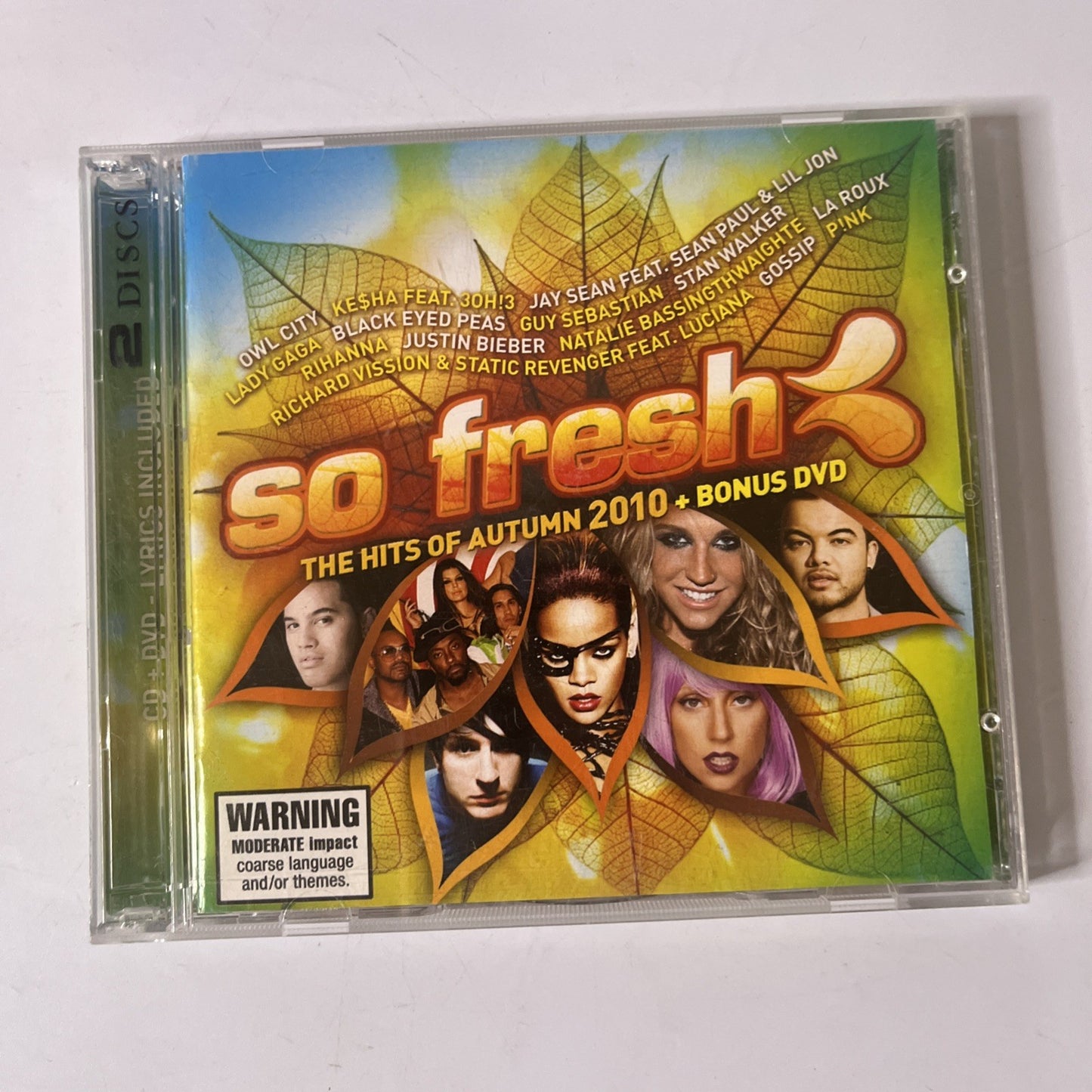 So Fresh: The Hits Of Autumn 2010 + Bonus DVD (CD + DVD, 2010) 2-Discs