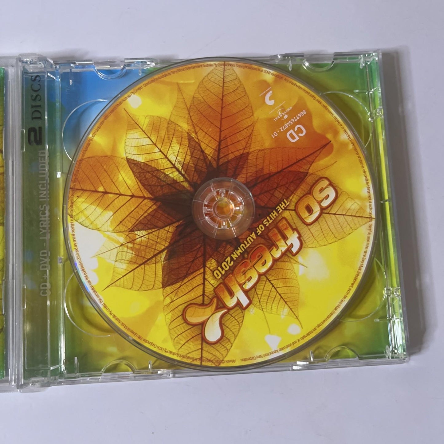 So Fresh: The Hits Of Autumn 2010 + Bonus DVD (CD + DVD, 2010) 2-Discs