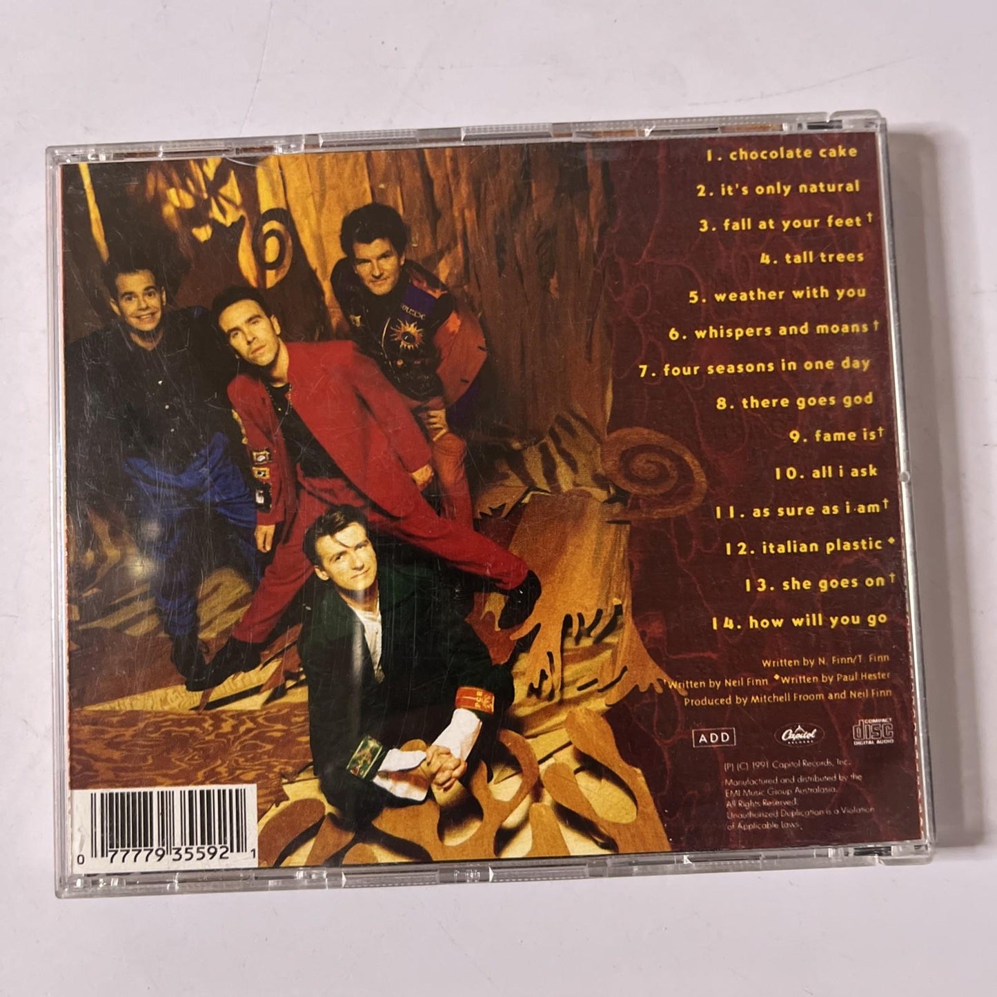 Crowded House – Woodface (CD, 1991) Australia 793559-2