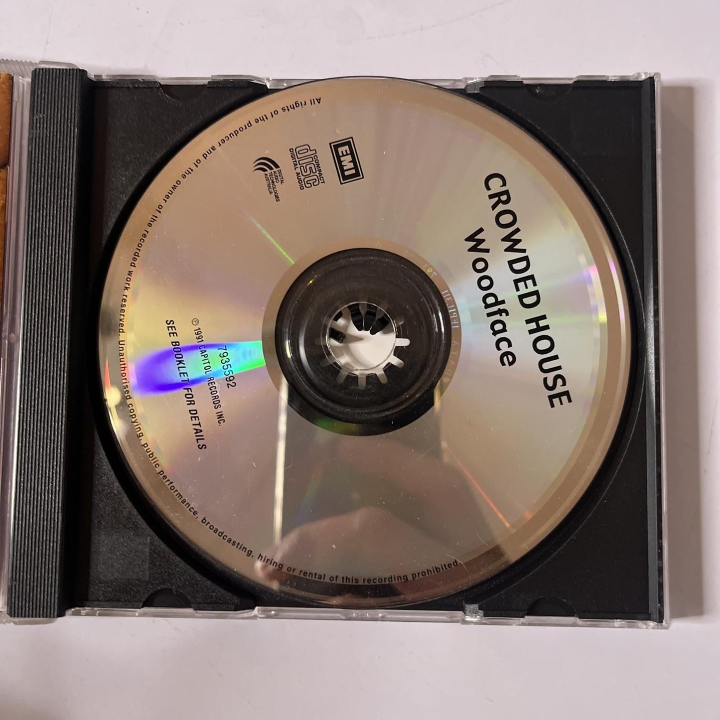 Crowded House – Woodface (CD, 1991) Australia 793559-2