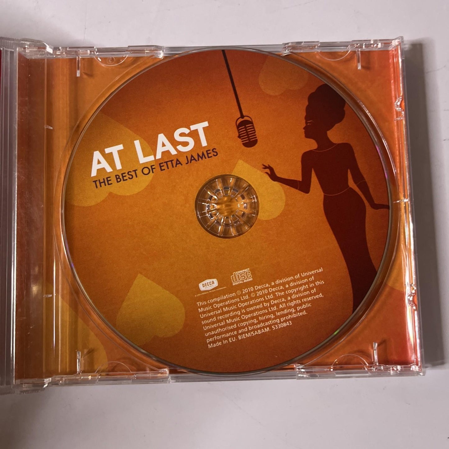 Etta James – At Last (The Best Of Etta James) (CD, 2010) Europe 5330843