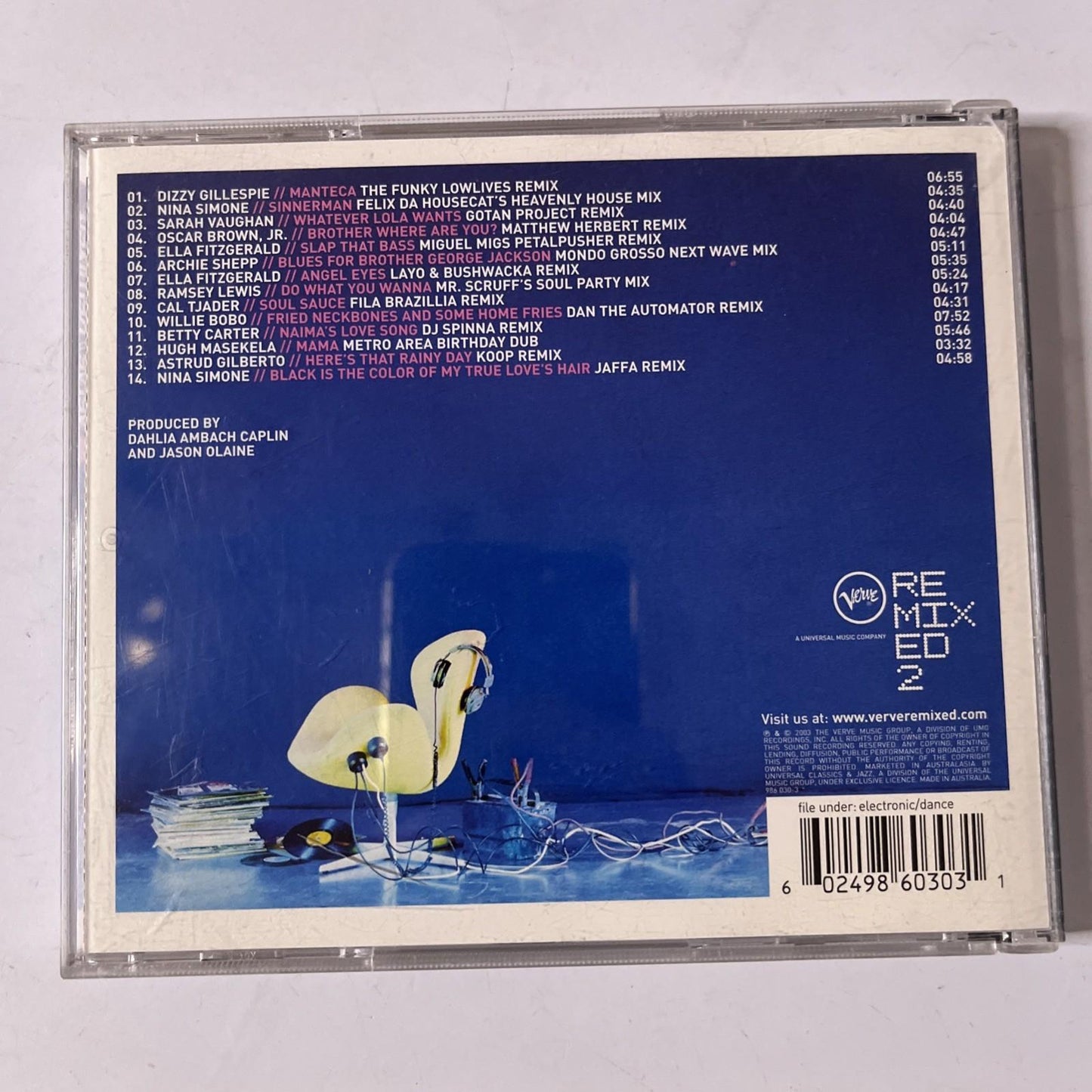 Various – Verve // Remixed² (CD, 2003) Australasia 986 030-3