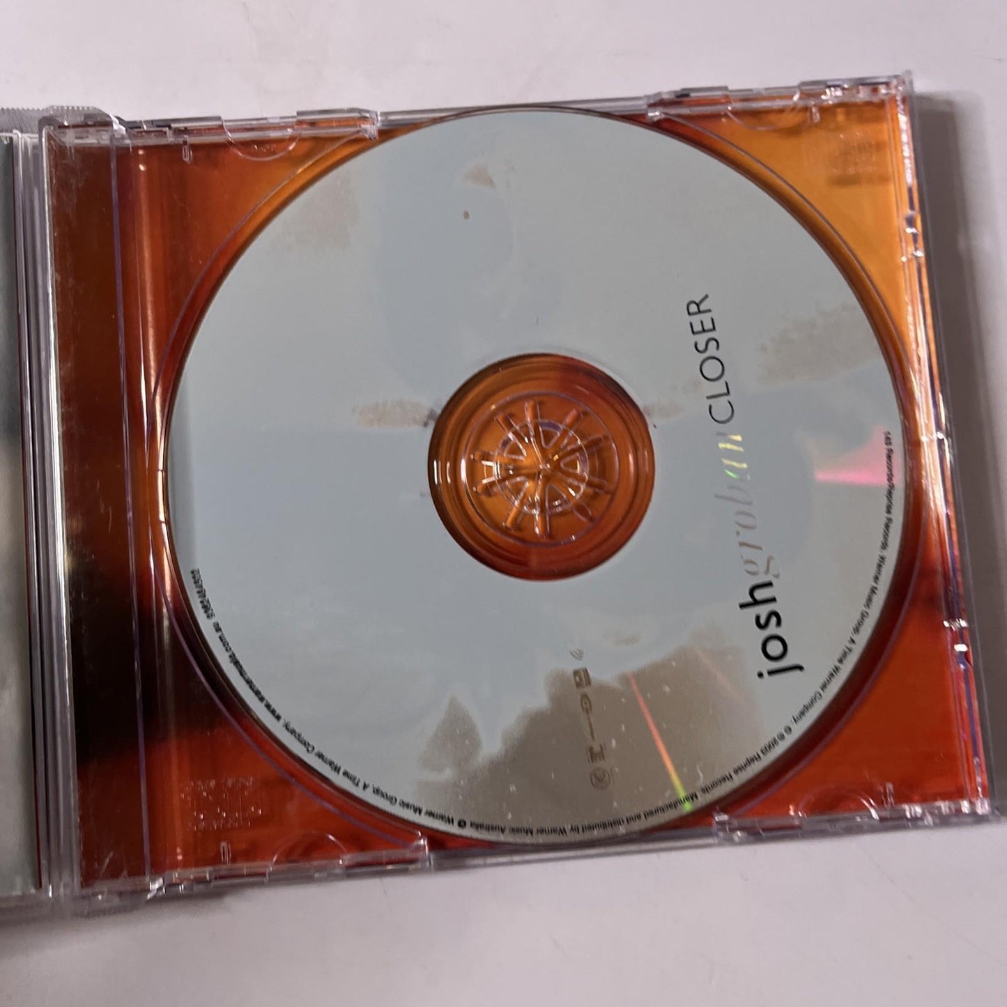 Josh Groban – Closer (CD, 2003) Australia 9362484502