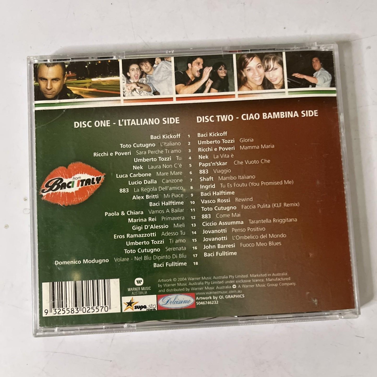 DJ Lenno – Baci From Italy (CD, 2004, 2-Discs)