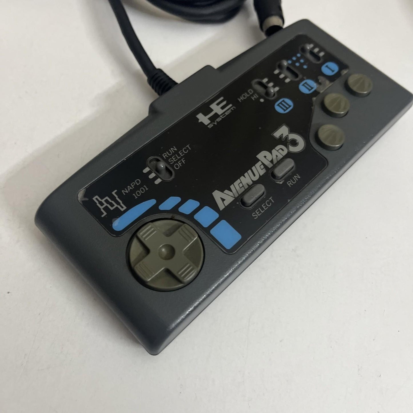 Official NEC Avenue Pad 3 Gamepad Controller Autofire For PC Engine NAPD 1001