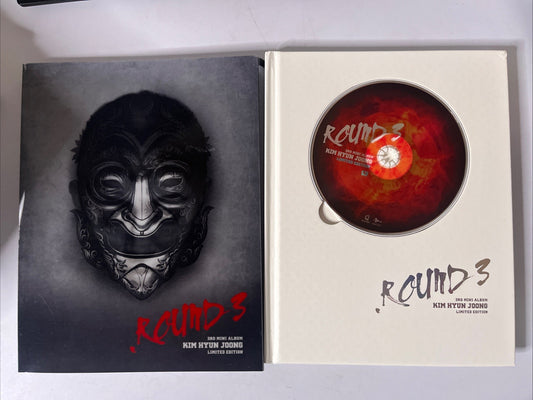 Kim Hyun Joong – 3rd Mini Album: Round 3 (CD + Photobook, 2013) South Korea