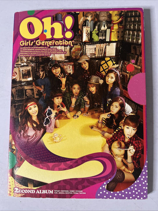 Girls'Generation 소녀시대 – Oh! (CD, 2010) South Korea SMCD197
