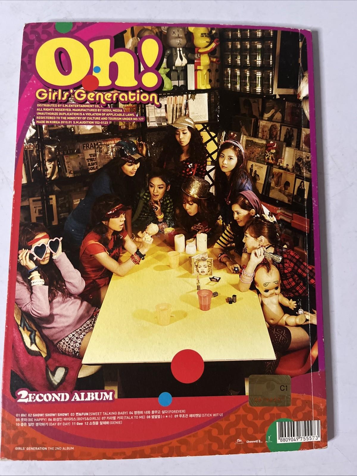 Girls'Generation 소녀시대 – Oh! (CD, 2010) South Korea SMCD197