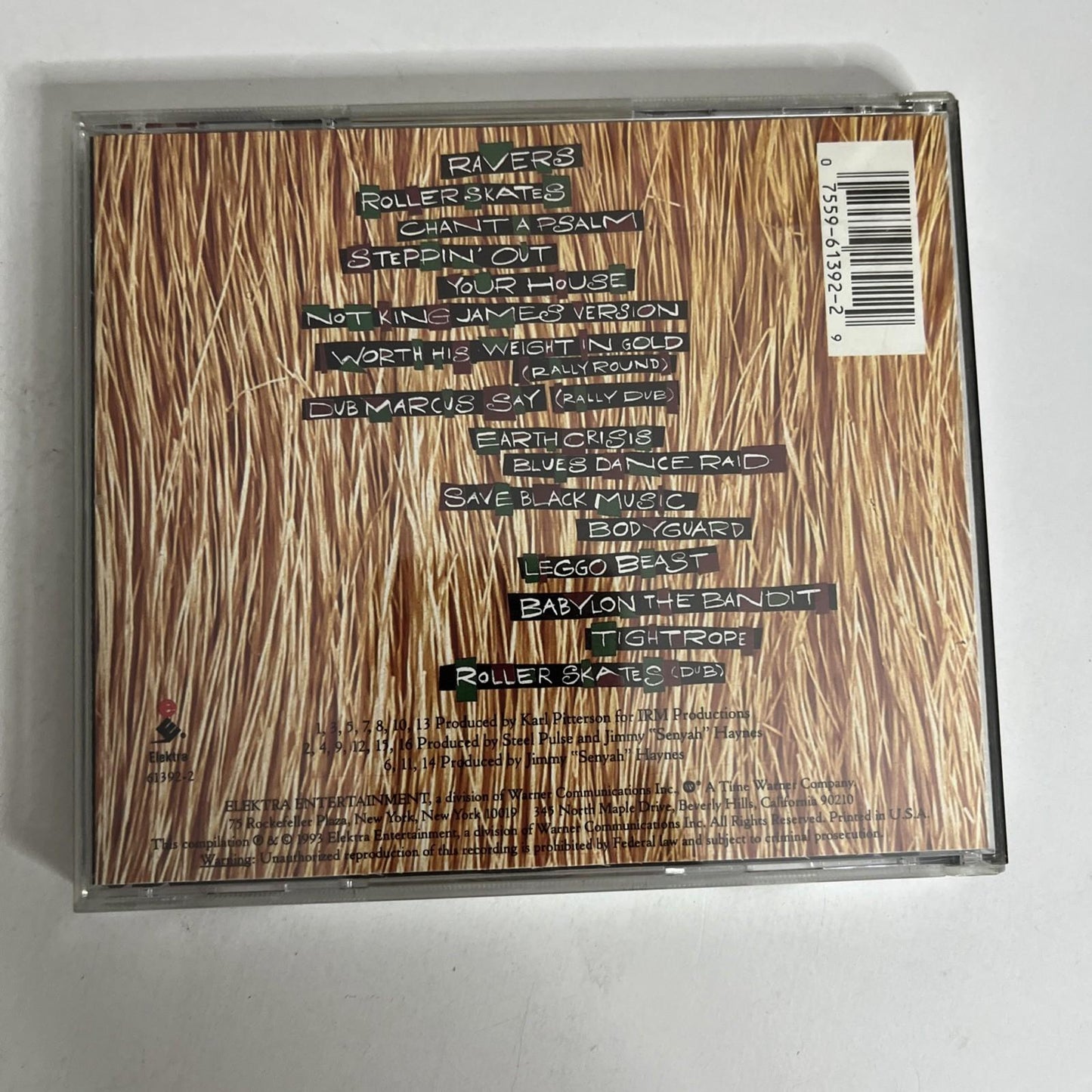 Steel Pulse – Smash Hits (CD, 1993) US 9 61392-2