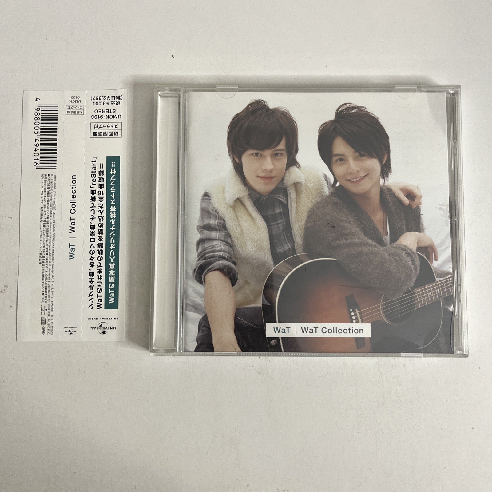 WaT – Wat Collection (CD, 2007) Japan Obi J-POP UMCK9193 – Retro Unit