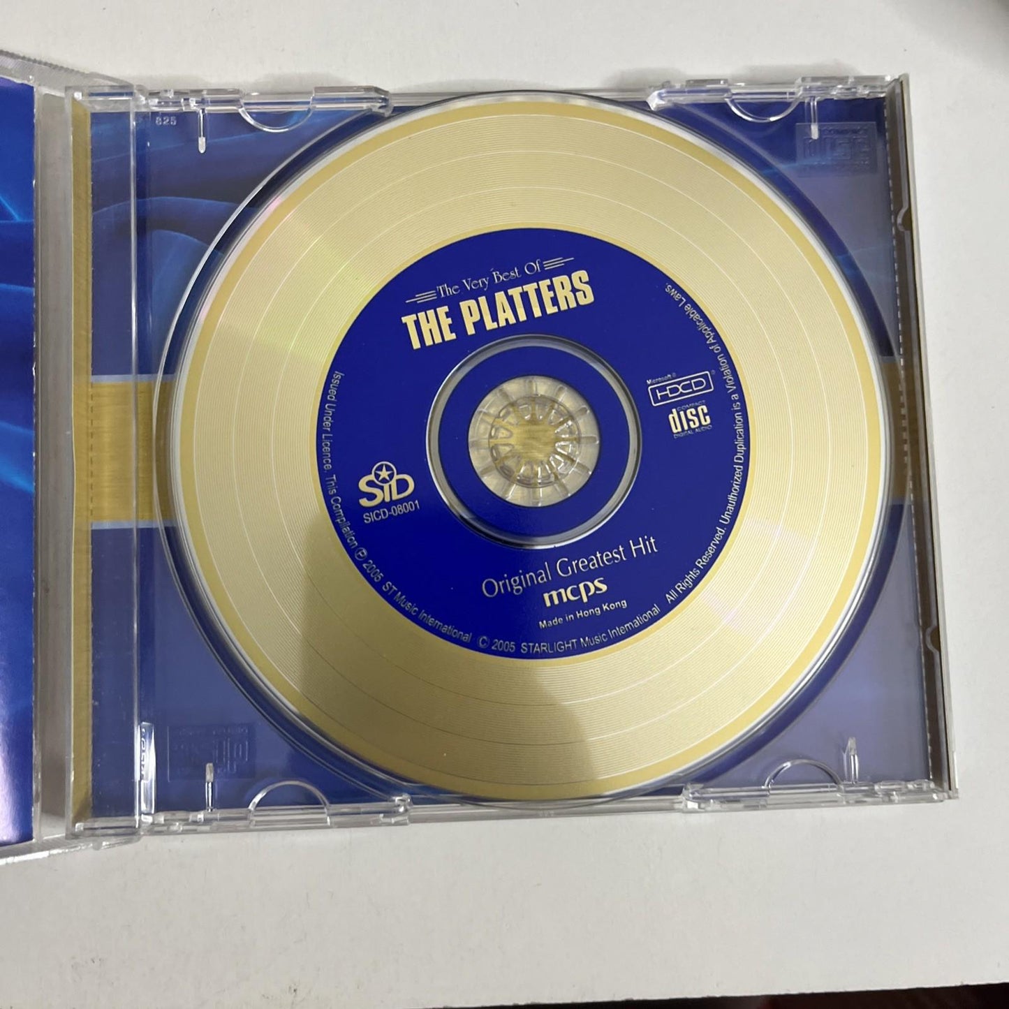 The Very Best Of The Platters - Original Greatest Hit (CD, HDCD, 2005)