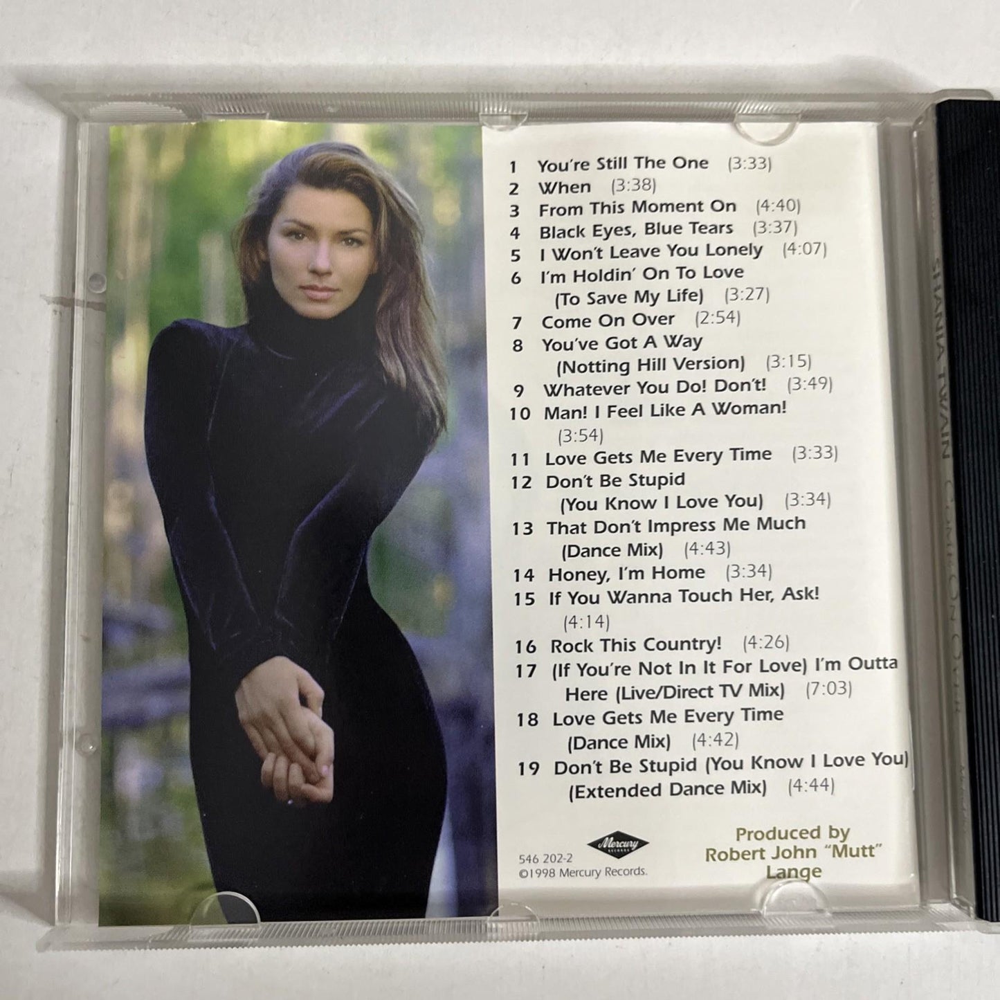 Shania Twain – Come On Over (CD) Australia 546 202-2