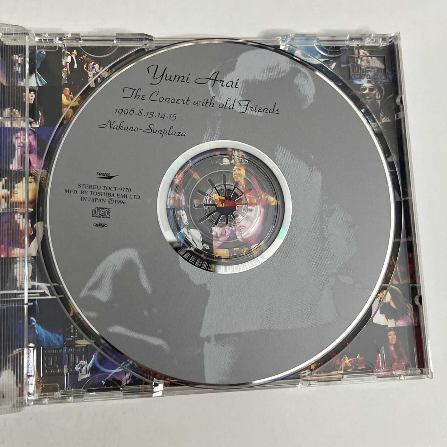 Yumi Arai The Concert With Old Friends 1996.8.13.14.15 Nakano (CD, 1996)