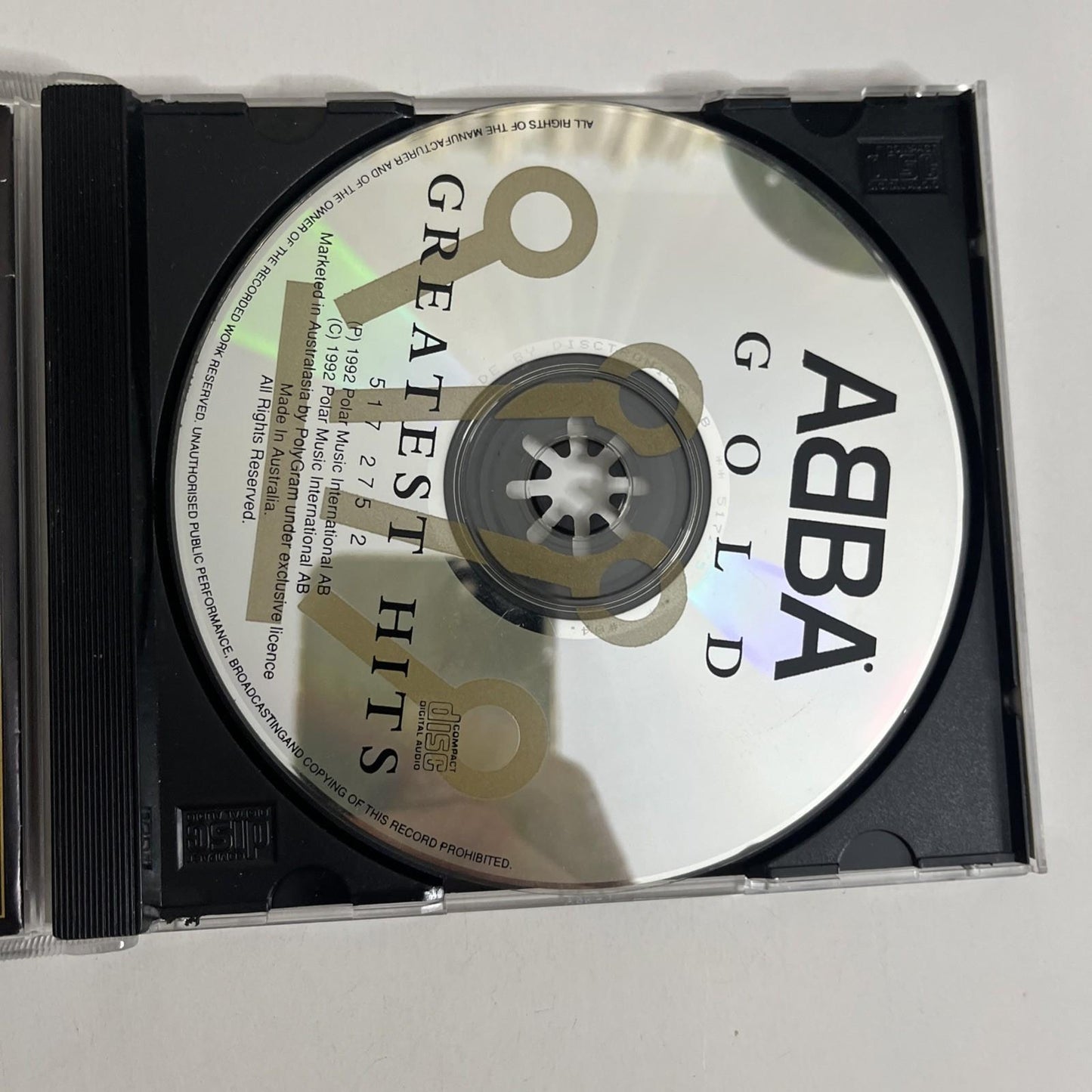 ABBA – Gold - Greatest Hits (CD) 1992 Australasia 517 275-2