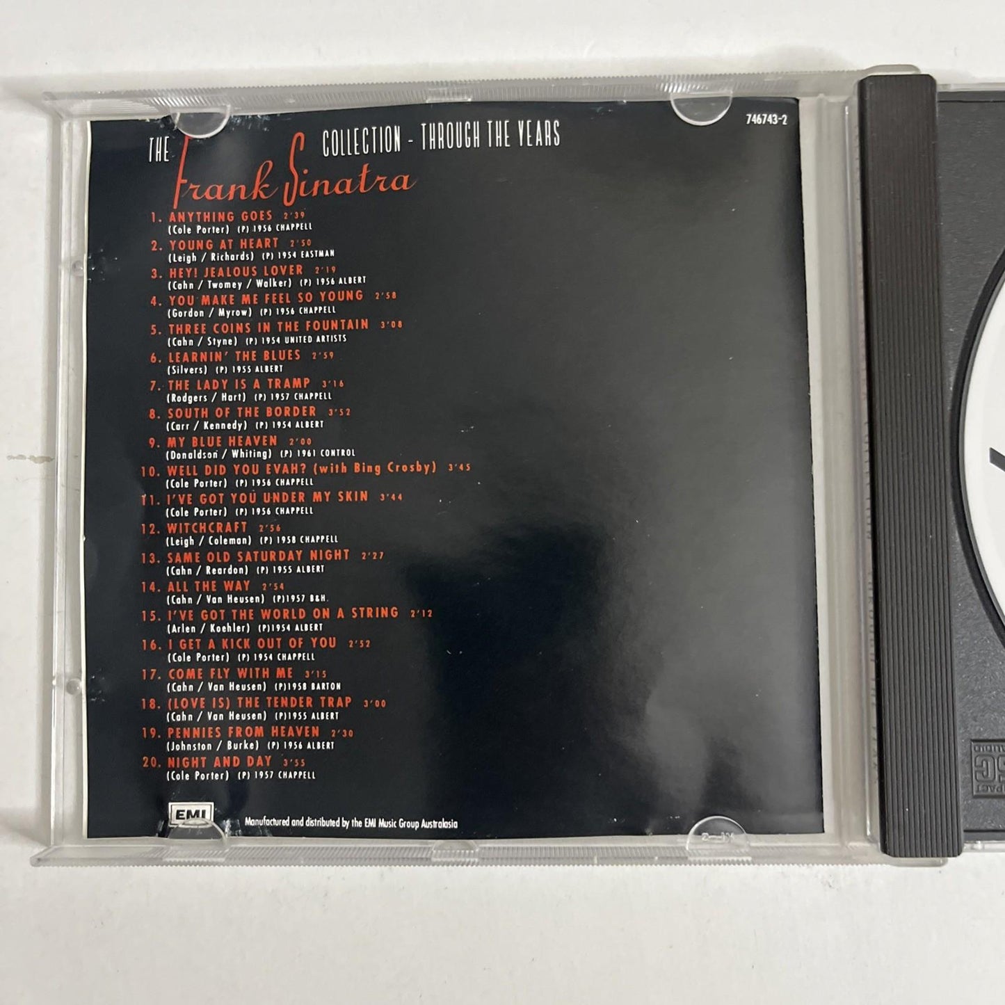 Frank Sinatra – The Frank Sinatra Collection (CD, 1997) Australia