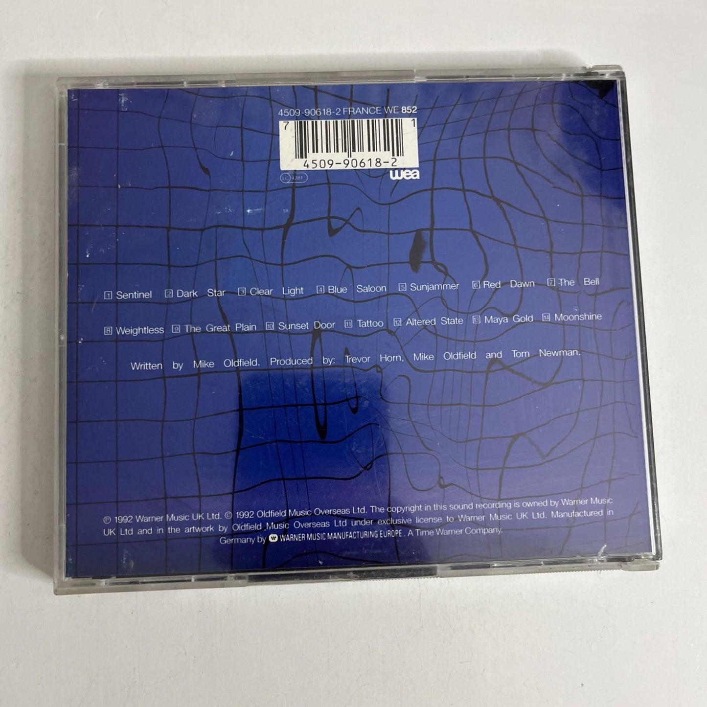 Mike Oldfield – Tubular Bells II (CD, 1993)  Europe 4509-90618-2