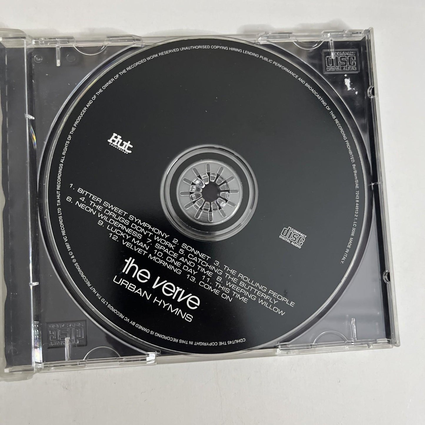The Verve – Urban Hymns (CD, 1997)  Europe CD HUT 45