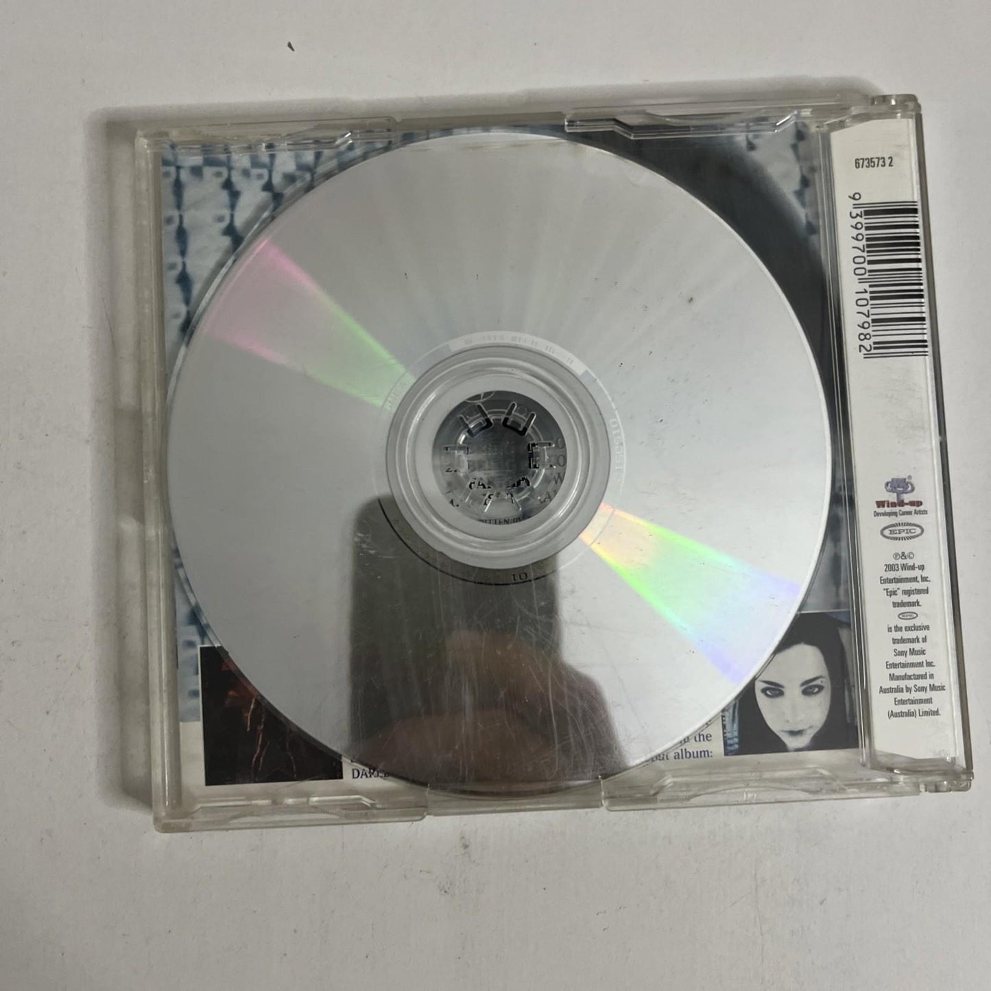 Evanescence – Bring Me To Life (CD, 2003) Australia & New Zealand 673573 2