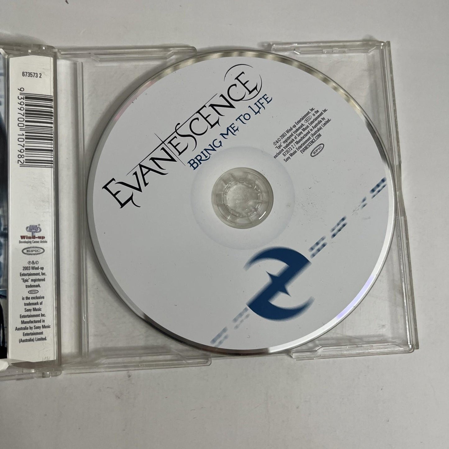 Evanescence – Bring Me To Life (CD, 2003) Australia & New Zealand 673573 2