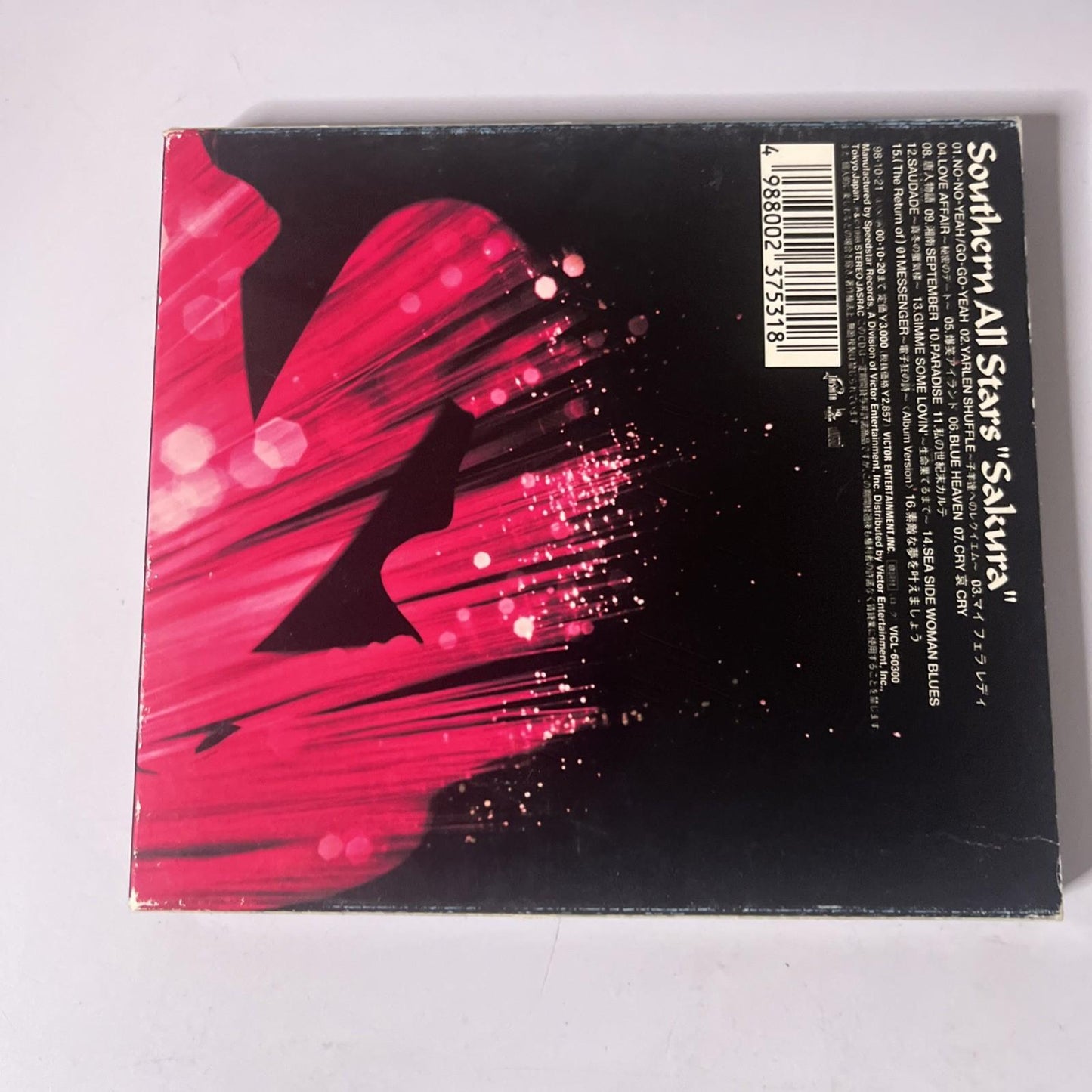 Southern All Stars – Sakura (CD, 1998) Japan VICL-60300