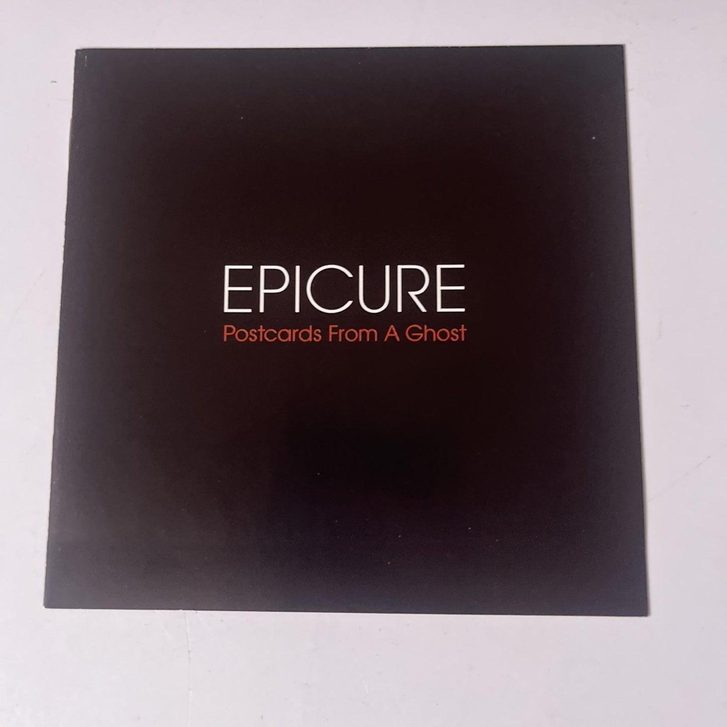Epicure – Postcards From A Ghost (CD, 2008) Australia Digipak EPI 007