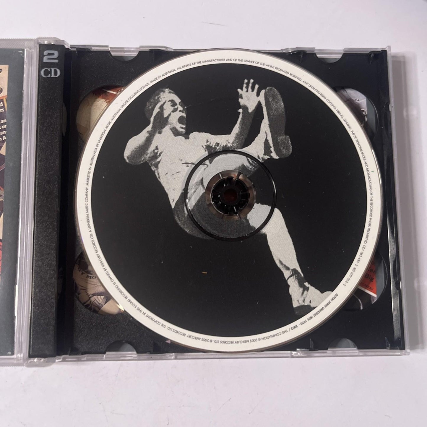Elton John – Greatest Hits 1970-2002 (CD, 2003) Australasia 2-Discs 077 012-2