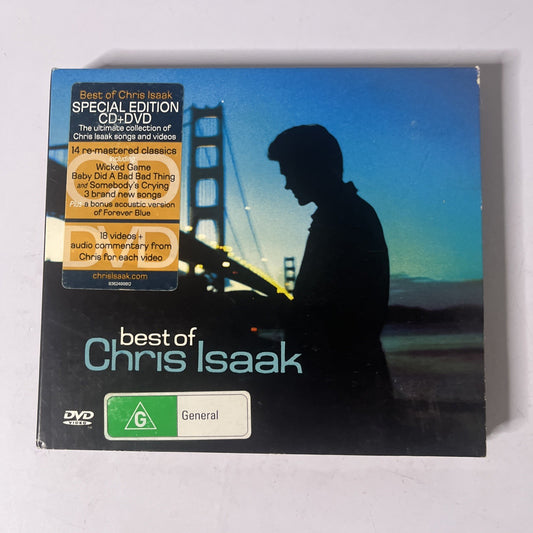 Chris Isaak – Best Of Chris Isaak (CD + DVD, 2006) HDCD Digipak 9362499812