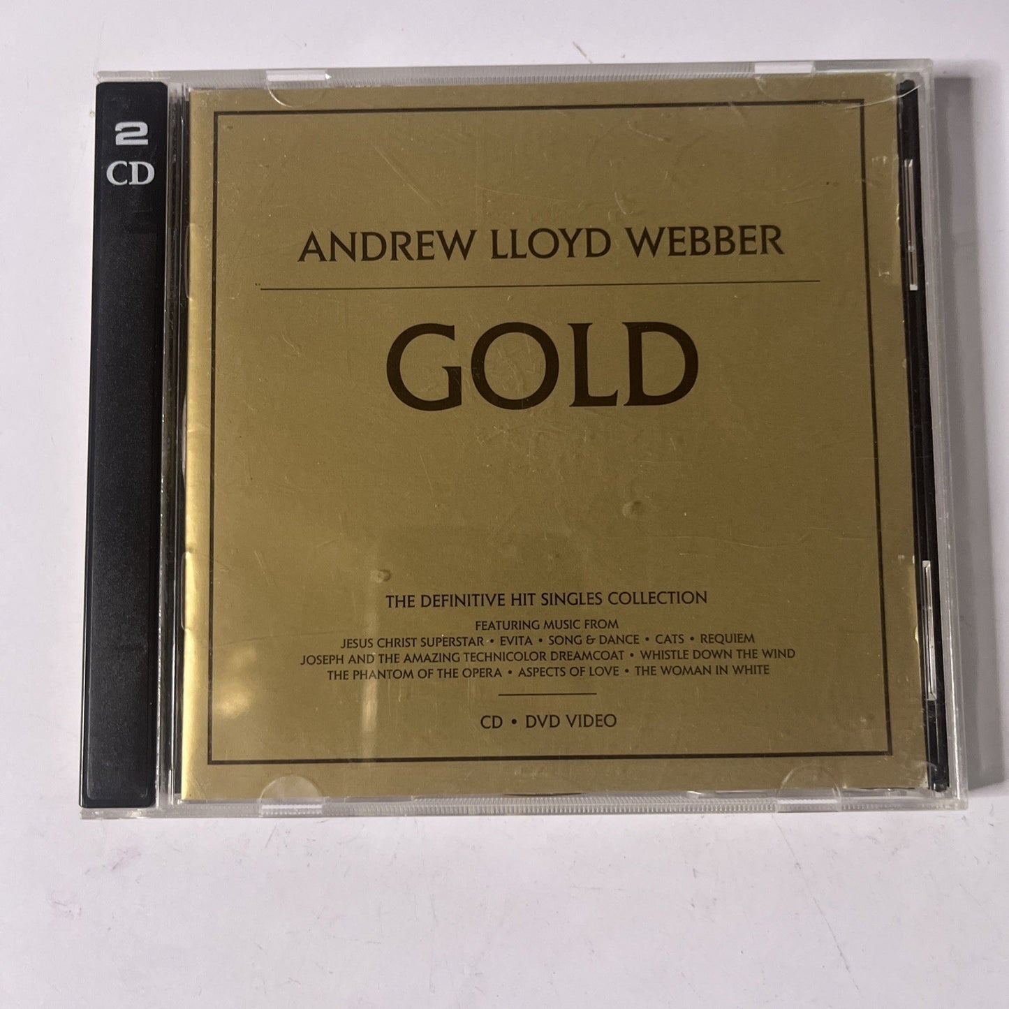 Andrew Lloyd Webber – Gold The Definitive Hit Singles Collection (CD, 2006)